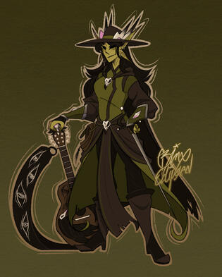 D&D Character - Morgan Creach (Character Belongs to Me)