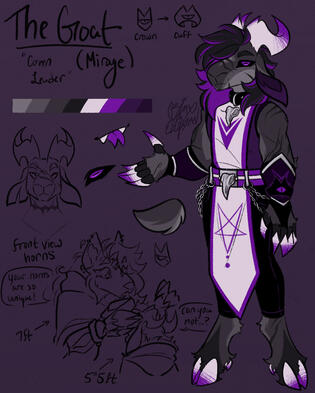 Mirage Reference Sheet (Character Belongs to Me)