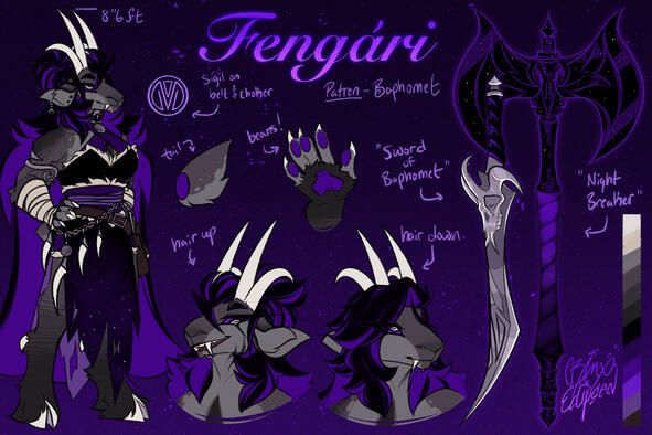 D&D Character - Fengári (Character Belongs to Me)