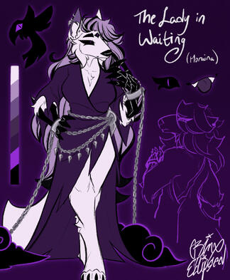 Moraina Reference Sheet (Character Belongs to Me)